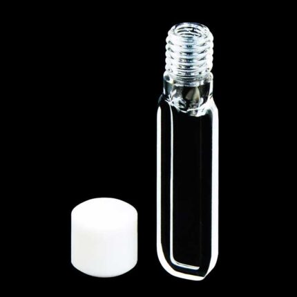 Luchtdichte cuvet met schroefdop, voor anaerobe experimenten, 1mm, 260ul, 2 vensters, OCB