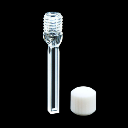 Customized Air-tight Cuvette with M10 Screw Thread Cap, OCB