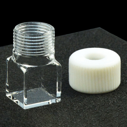 Customized Air-tight Cuvette with Macro Screw Injectable Cap, Insertable Electrode, OCB