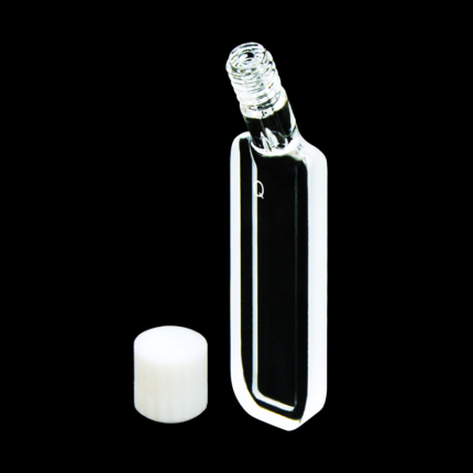 경사진 외부 나사 캡이 있는 맞춤형 큐벳, 광학 접점 본딩