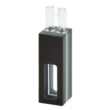 Customized Flow-through Cuvette, Black Wall, 230ul, Glued