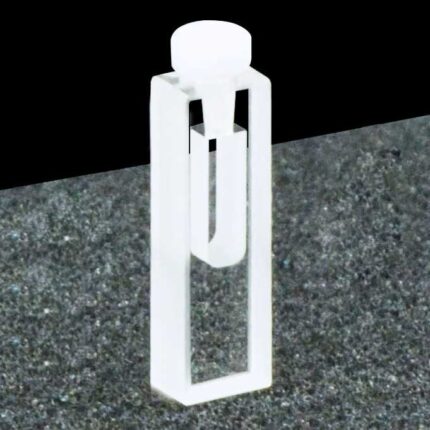 스토퍼가 있는 맞춤형 플로우스루 큐벳, UV 석영, 4mm, 120ul, OCB