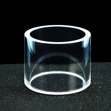 맞춤형 IR 석영 원통형 반사 셀, 115ml, 분말 소결