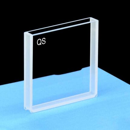 Quartz Cuvette, Macro Window, 5mm, 7ml, Powder Sintered