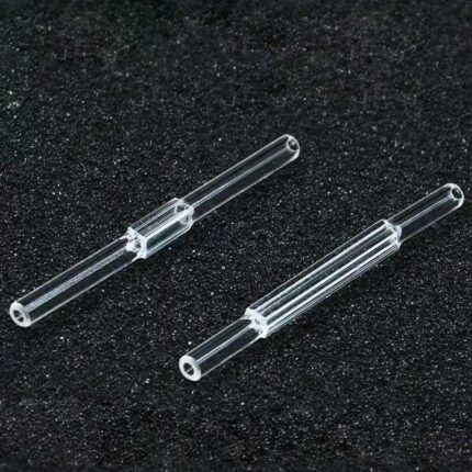 석영 형광등 유량계 큐벳, 윈도우 4개, 접착식