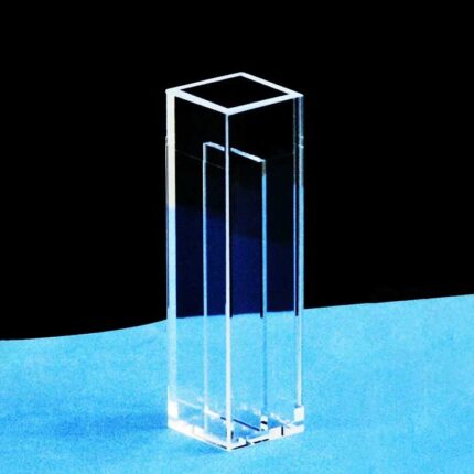 Quartz Fluorometers Cuvette with Partition, 2 Chamber, 10mm, 5 Windows, OCB