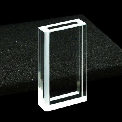 Sample Cell for HORRIBA Particle Analysis, 4mm/25mm Dual Pathlength, 4Windows, Glued