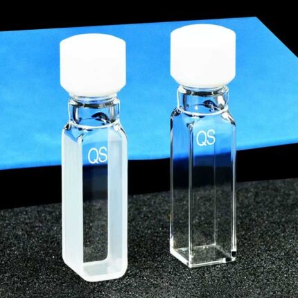 Standard Quartz Cuvette with Screw Cap, Fully Sealed, 10mm, 3.5ml, OCB