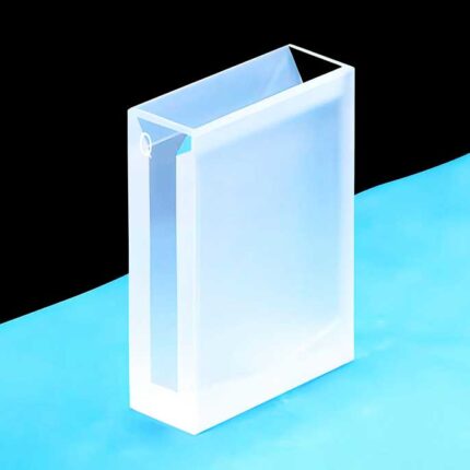 UV Quartz Micro Cuvette, 30mm, Double Bottom Slope, Glued
