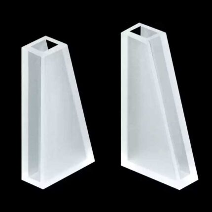 UV 쿼츠 사다리꼴 큐벳, 윈도우 2개, 2.5ml, 접착식