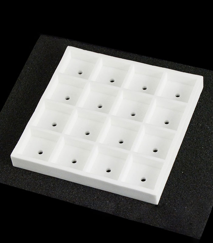 Alumina-Square-Crucible,-12-Compartment-with-Holes,-for-Tube-Furnace01