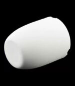 Creuset en corindon en forme d'arc avec fenêtre et couvercle,-500ml,-99-Alumina05