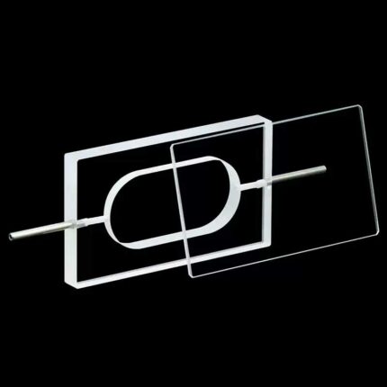 Customized Demountable Counting Cell, UV Quartz Flow-through Cuvette, 5mm, Glued