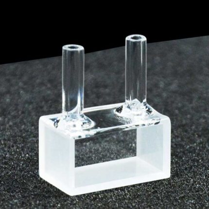 Aangepaste UV Quartz Flow Cuvette, 10mm, 2ml, OCB