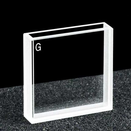 Optisch Glas Macro Venster Cuvette, 2 Vensters, 5mm, 7ml, gelijmd