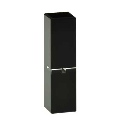 Quartz Black Ultra-micro Cuvette, 50ul, ZD 20mm, UV Quartz, 4 Windows, Glued