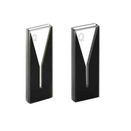 Quartz Black Ultro-micro Cuvette, ZD 10mm, Glued