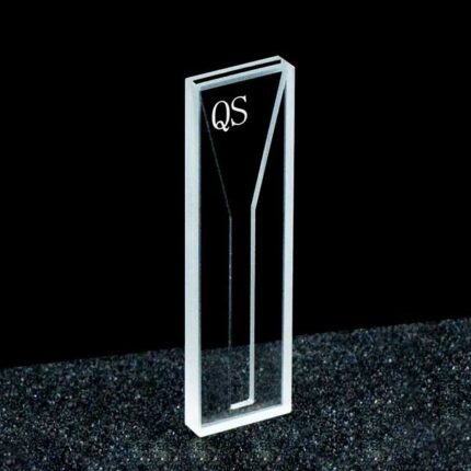 UV Quartz Ultra-micro Cuvette, 75ul, 1mm, 2 Windows, Glued