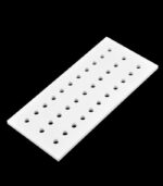 Perforated-Alumina-Ceramic-Plate-(3×11-Holes),-High-Temp-Insulating-Spacer-01