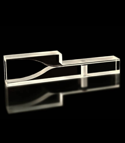 JGS-1 Quartz Flow Cell for Lab Spectroscopy, OCB, Acid & Alkali Resistant, Customizable