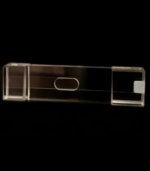 레이저 유세포 분석용 박벽 시스 플로우 셀, 연구 등급, JGS-1 쿼츠, 맞춤형 가능