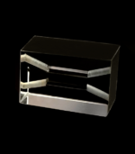 Quartz Flow Cuvette for Fluorescence Spectroscopy, Narrow Width, Customizable