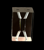 Quartz Flow Cuvette for Fluorescence Spectroscopy, Narrow Width, Customizable