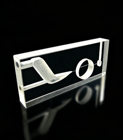 Quartz Flow Cell for IVD, OCB, Customizable