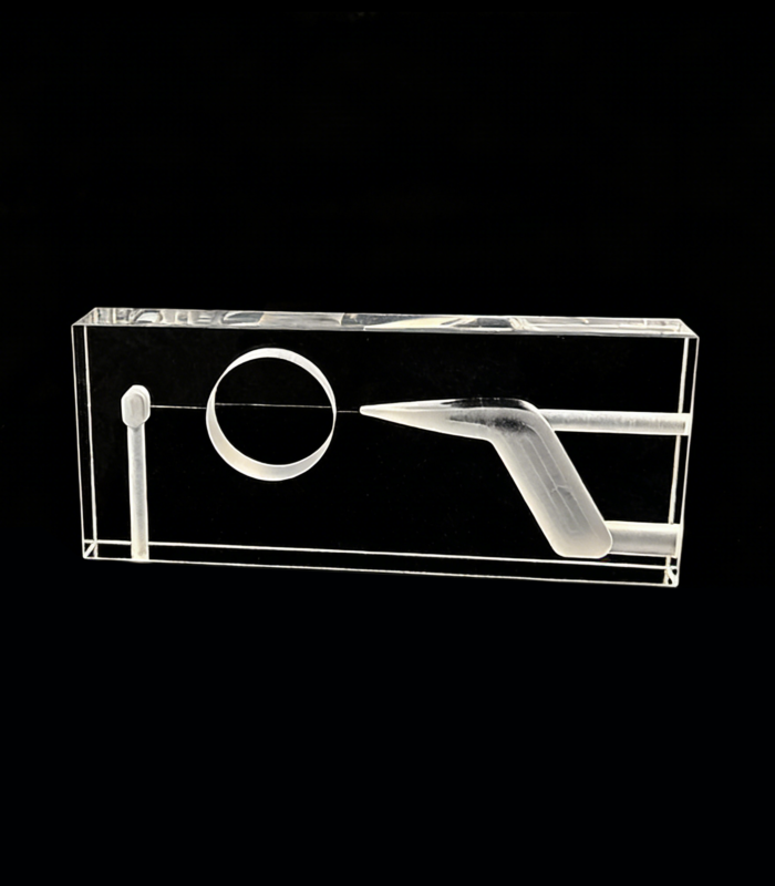 Kwartsstroomcel voor IVD, OCB, aanpasbaar