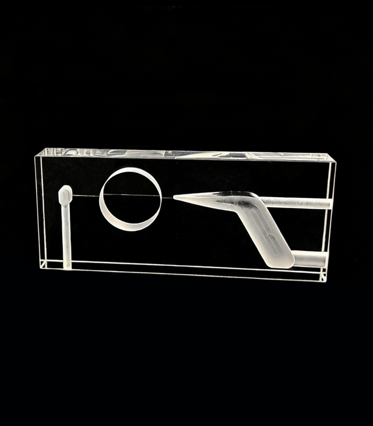 Quartz Flow Cell for IVD, OCB, Customizable