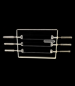 3 Channel Quartz Counting Cell, Micro-Volume, 0.2 mm Optical Path Length, Customizable