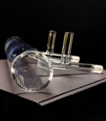 원통형 진공 셀, D38 × L200mm, IR 석영 및 붕규산 유리, OCB, 사용자 지정 가능