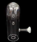 스콧형 스프레이 챔버, ICP 분광기용, 사이클론, 이중 통과, 붕규산 유리, 사용자 지정 가능