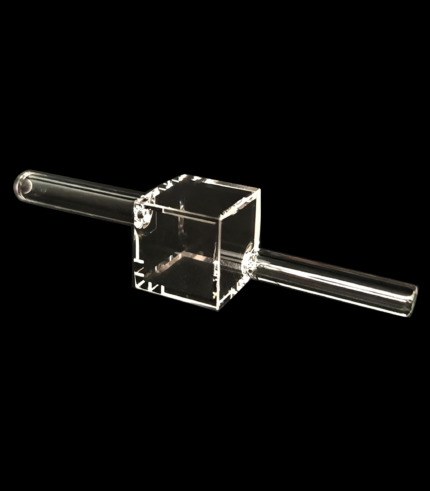 Dual-Tube Vacuum Cell, SCHOTT BF33 Borosilicate Glass, OCB, Customizable