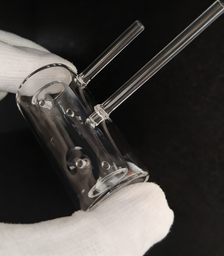 Double-Wall Atomic Vapor Cell, for Spectrometer, SCHOTT Borosilicate Glass, Customizable