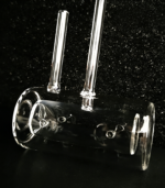 분광계용 이중벽 원자 증기 전지, 쇼트 붕규산 유리, 사용자 정의 가능