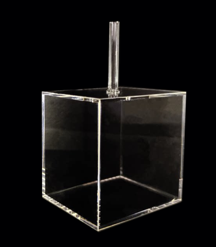 Large-Size Vacuum Cell, Tight Sealing, SCHOTT Borosilicate Glass, 90% Transmittance, Customizable