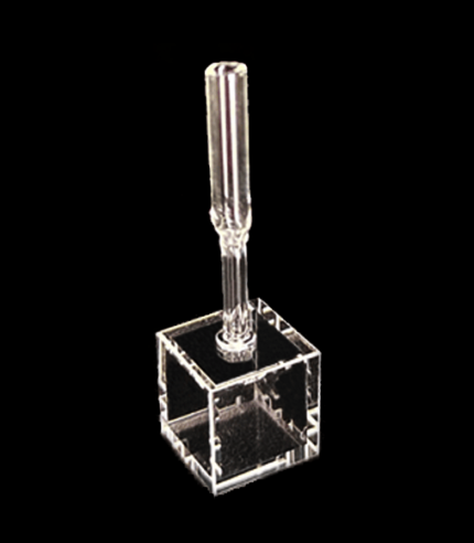 Square Vacuum Cell, Tight Sealing, SCHOTT BF33 Borosilicate Glass, 90% Transmittance, Customizable