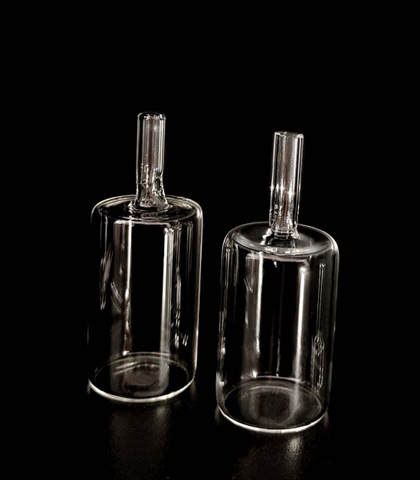 Cylindrical Vacuum Cell, SCHOTT BF33 Borosilicate Glass, OCB, Transmittance ≥90%, Customizable