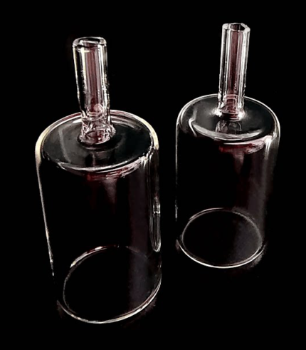 Cylindrical Vacuum Cell, SCHOTT BF33 Borosilicate Glass, OCB, Transmittance ≥90%, Customizable