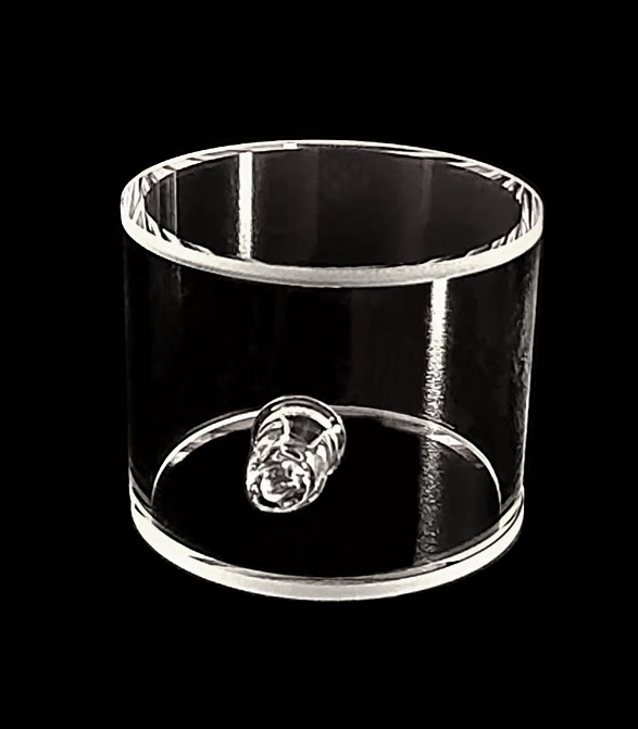 Vacuum Cell, SCHOTT BF33 Borosilicate Glass, OCB, High Transmittance, Customizable