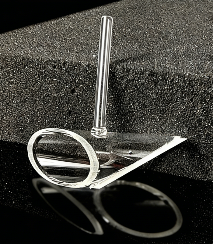 Angle Atomic Vapor Cell, Quartz & Borosilicate Glass, OCB, Customizable