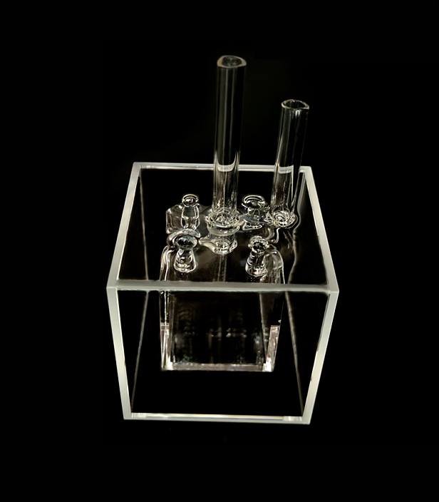 Double-Wall Vacuum Cell, SCHOTT BF33 Borosilicate Glass, OCB